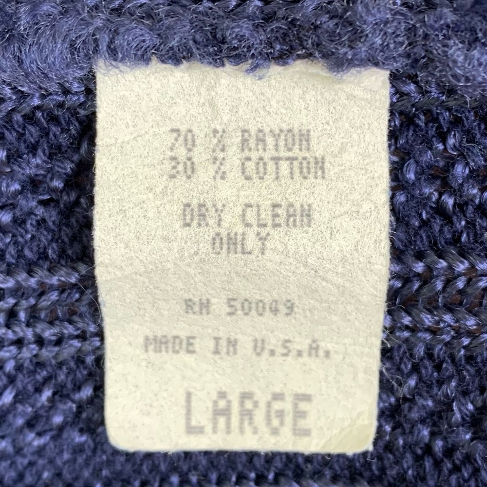 🇺🇸 Vintage 80’s Diane Von Furstenberg Sweater (Cable Coquette Romantic Sexy USA) - Picture 7 of 8